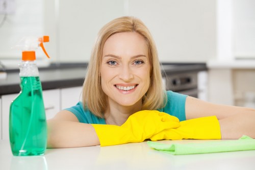 Deep cleaning setup for a commercial property in Elephant and Castle