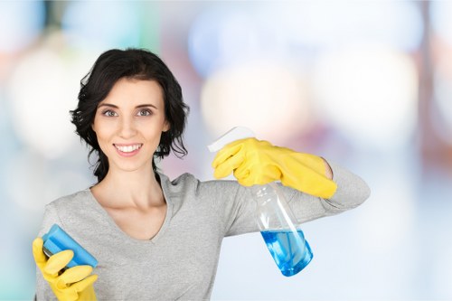 Local cleaners preparing a property for end of tenancy handover