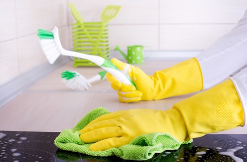Commercial move out cleaning for an office or shop unit