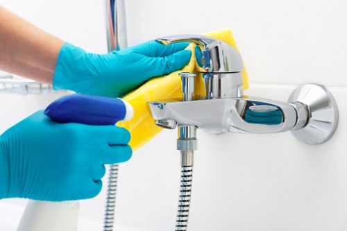 Thorough bathroom deep clean in an Elephant and Castle flat