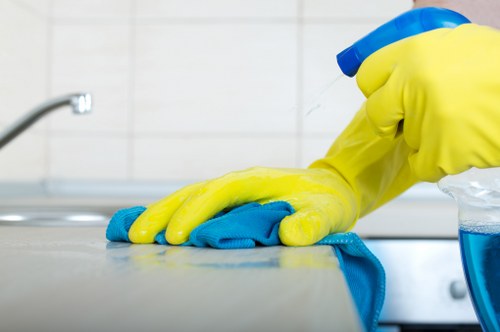Office washroom and kitchen cleaning support for Elephantandcastle workplaces