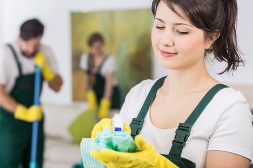 Escalation stage in a cleaning company complaints process